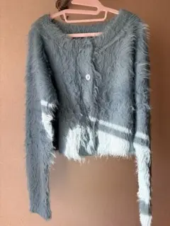 mystic ニットカーディガン