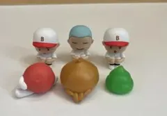 まちぼうけ　野球少年　フィギュア 5体セット