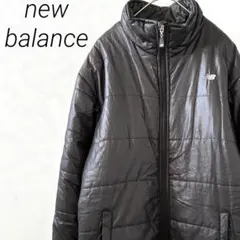 new balance ダウンジャケット ハイネック ポケット付き シンプル
