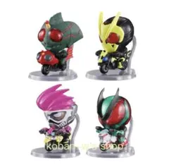 全４種 コンプリート アクションライド ４ 仮面ライダー ガチャ フィギュア