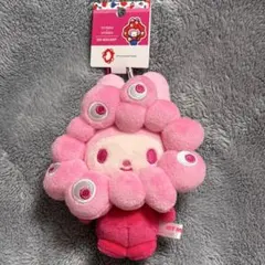 サンリオ マイメロ ミャクミャクなりきりぬいぐるみ　推しカラー　BC カラビナ