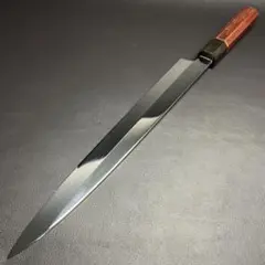 切付型柳刃包丁 刺身包丁 7.5寸 225mm 白鋼 紫檀柄 研ぎ済み 切付型柳刃包丁 刺身包丁 7.5寸 225mm 白鋼 紫檀柄 研ぎ済み - メルカリ