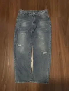 ビンテージパンツ　ネイビーグレー