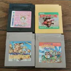 ドンキーコングシリーズ ゲームソフト4本セット