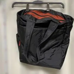 #2503 マンハッタンパッセージ ブラックナイロン トートバッグ