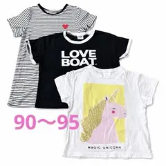 ZARA Tシャツ 3枚セット 女の子 夏服　90〜95 SHEIN 半袖のサムネイル