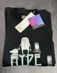 米津玄師 UNIQLO UT Tシャツ ブラック XXS