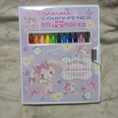 Sanrio Bonbonribbon サクラ クーピーペンシル 12色のサムネイル