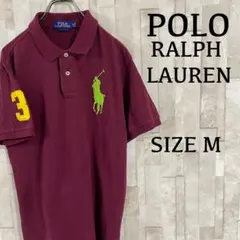 古着 POLO RALPH LAUREN 半袖ポロシャツ ビックポニー刺繍