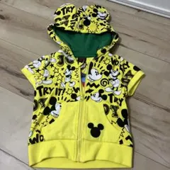 【タグ付き】BABYDOLL ミッキーマウス 半袖パーカー⭐︎90サイズ