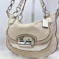 COACH クリスティンスペクテータークロコ型押　限定版モデル