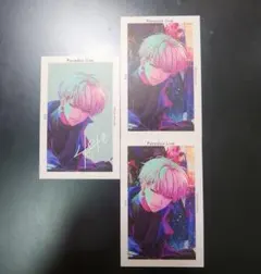 ParadoxLive パラライ 6周年 特典 Gプリ 燕夏準 サイン セット