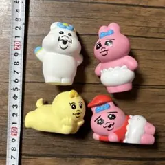 おぱんちゅうさぎフレンズ　マスコット　4種セット　フィギュア