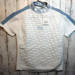 1　FILA レディース ゴルフシャツ L ホワイト