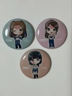 ルセラフィム　ルセラ　ガチャガチャ　缶バッジ サクラ　ユンジン　ウンチェ