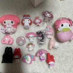 【バラ売り可能】　サンリオ　マイメロディ　ガチャガチャ　15点セット