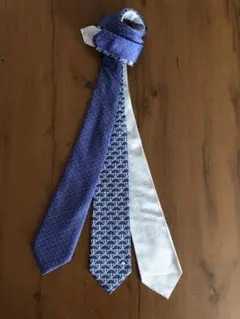 ネクタイ3本セット（Dunhill、FERAUD）