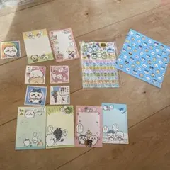 ちいかわキャラクターシール・メモ用紙セット