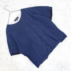 《NORTHERN TRUCK 》ネイビー 半袖ボタンシャツ （L） メンズ