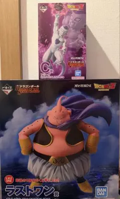 一番くじ ドラゴンボール Ｂ サイヤ人孫悟空 Ｃ フリーザ ラストワン 魔人ブウ