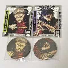 ジャンプGIGA 呪術廻戦 虎杖悠仁 脹相 ホロステッカー 缶バッジ