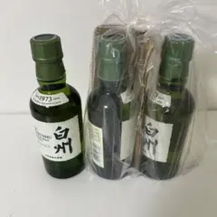 f*a様 サントリー 白州 シングルモルト ウイスキー 180ml 4本セット