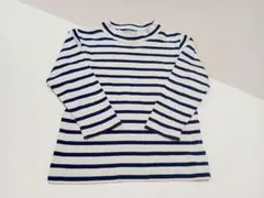 長袖カットソー 100cm　ボーダー