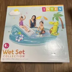 INTEX インテックス　ビニールプール　滑り台付き　ワニ　未使用　未開封のサムネイル