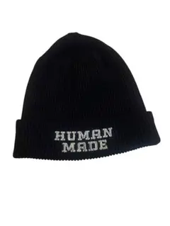 【HUMAN MADE】極美品 ニットキャップ ビーニー ウール100% 日本製のサムネイル