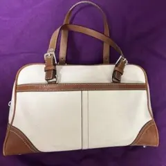 COACH ハンドバッグ／ミニボストン オールレザー