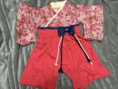 ひな祭り　お食い初め　袴　ロンパース