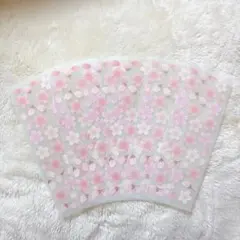 桜の花デザインシール 6枚セット