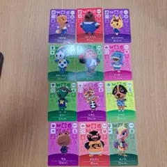 どうぶつの森　amiibo 12枚カードセット