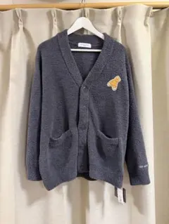 『新品』ジェラピケ 【HOMME】ベビモコベアワンポイントカーディガン