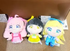 ひみつのアイプリ ボイスぬいぐるみ3種 青空ひまり・星川みつき・鈴風つむぎ