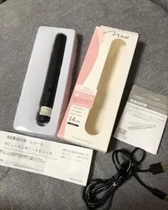 Mical USB Mini Straight Hair Iron 14mm 黒