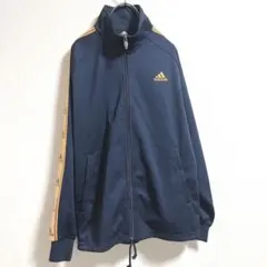アディダスジャージ上下セット　ネイビー　Sサイズ