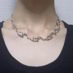 【11/30まで値下】メンズ　necklace②　色:シルバー　our 深水光太