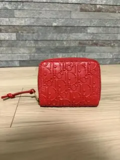 Dior コインケース　レッド
