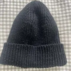 ZARA ブラックニット帽 キッズ