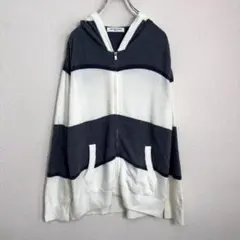 GELATO PIQUE HOMME ボーダー パーカー サイズM　C200