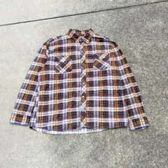 80s McGREGOR BAGPIPER 長袖シャツ ネルシャツ チェック柄