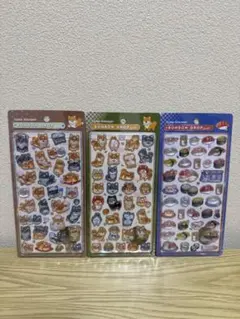 【正規品】ボンボンドロップシール 和柄 3種セット