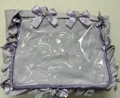 痛バッグ A3 フリルトート ラベンダー ザッカマート