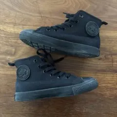 CONVERSE キッズ ハイカット スニーカー ブラック 19cmのサムネイル
