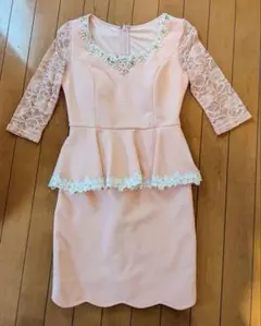 キャバクラドレス　ペプラムドレス