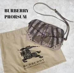 【もも様】BURBERRY PRORSUM ハート ショルダーバッグ キャンバス
