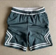 Jordan ナイキ　キッズ　116-122 グリーン メッシュパンツ　バスケ