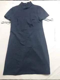 トミーヒルフィガー　ネイビー 　ハイネック 　半袖ワンピース