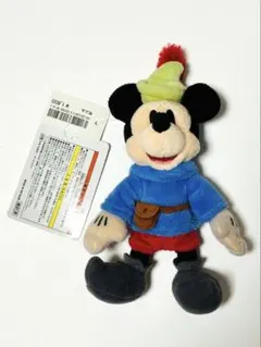 d*7様 【タグ付き未使用】ディズニーランド ミッキーマウス ぬいぐるみバッジ